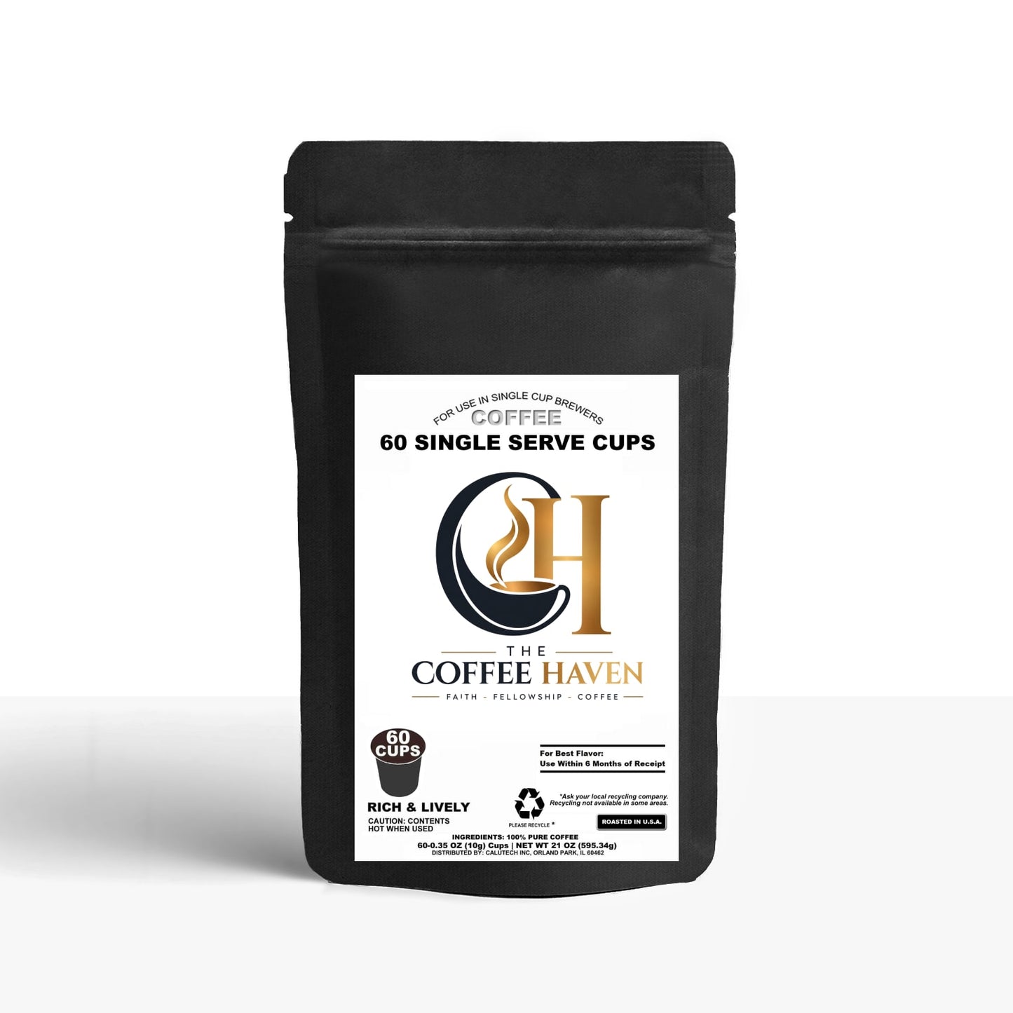 60 Pack Single Serve Coffee Capsules